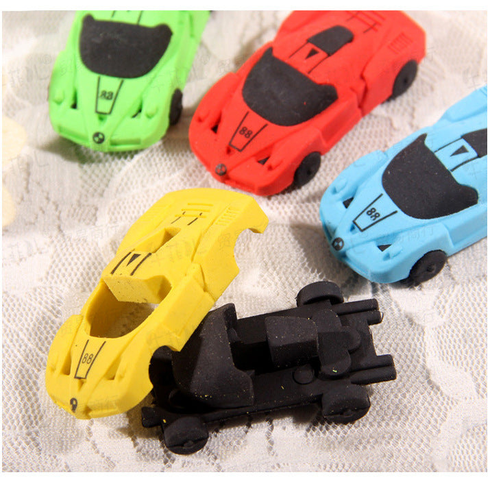 Wholesale of Cute Cartoon Car Erasers
